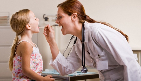 Детский тонзилит