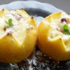 Яблоки с творогом рецепт