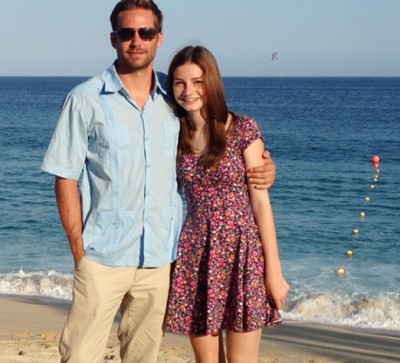 Дочь Пола Уокера впервые появилась на публике после смерти отца