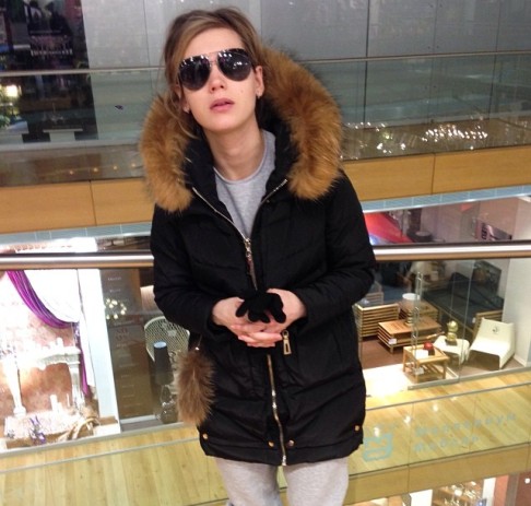 Кристину Асмус спасли от холода