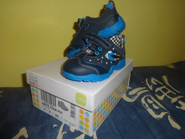 Детские кроссовки CLARKS Brite Star Fst