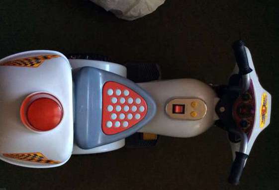 Продам детский трехколесный электромотоцикл ZP 9991-4 Blue