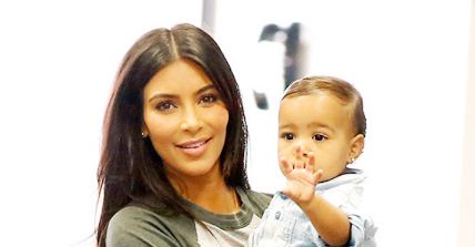 Дочь Ким Кардашьян и Канье Уэста уже в роли модели