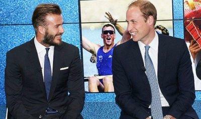 Бекхэм посоветовал отоспаться принцу Уильяму и Кейт Миддлтон