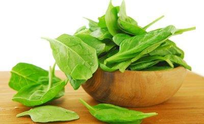 Шпинат помогает избавиться от лишних килограмм и тяги к сладостям