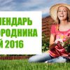 Лунный посевной календарь огородника садовода на май 2016 года Украина
